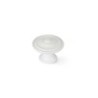 Bouton De Meuble Rond Blanc Zamak H.26 X L.35 X P.35 Mm