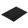 Plaque lisse bitume noir intense l.0.76 x L.1 m ONDULINE