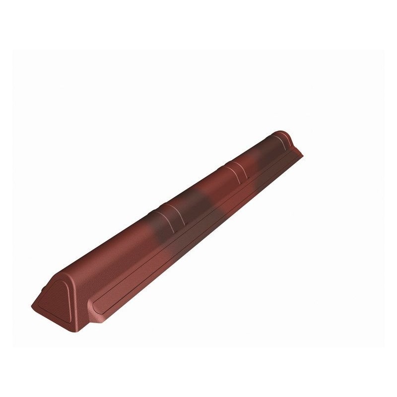 Embout De Faîtière Pour Plaque Onduvilla Rouge Ombré, L.1.06 M