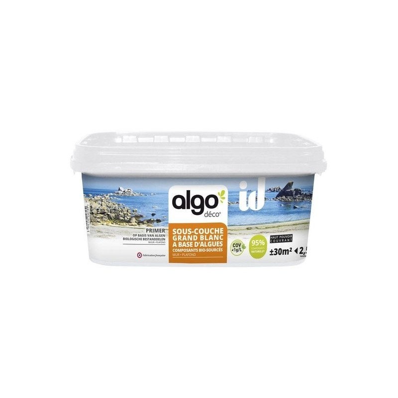 Sous-Couche Universelle Algo Id, 2.5 L, Blanc