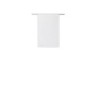 Paire de vitrages transparent, IDEALIS, L.60 X H.90 Cm blanc