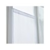 Paire de vitrages transparent, IDEALIS, L.60 X H.90 Cm blanc