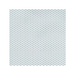 Tôle Aluminium Perforée Anodisé Gris L.60 X L.100 Cm Ep.0.7 Mm