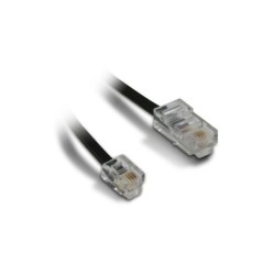 Câble rj45 / rj11 mâle / mâle EVOLOGY, 3 m