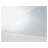 Plaque polyéthylène transparent lisse 200 x 100 cm x Ep 2.5 mm