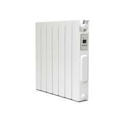 Radiateur électrique à inertie sèche Caraïbes confort vertical, UNIV'R CHAUFFAGE, 1500 W blanc