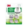 Lot De 4 Embouts En Plastique 3M