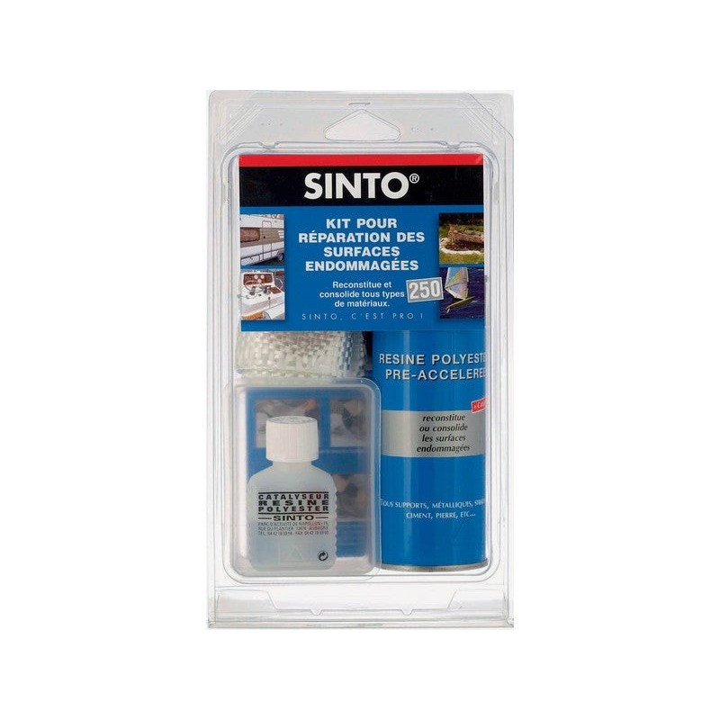 Résine Sinto Materiaux Kit Reparation Sinto, 250 Ml