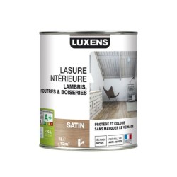 Lasure Intérieure Poutre Et Lambris Luxens, Blanc, 1 L