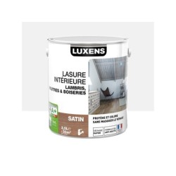 Lasure Intérieure Poutre Et Lambris 2.5 L, Luxens