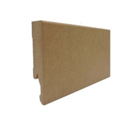 Plinthe Mdf Bord Droit 2400X75X14