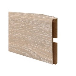 Plinthe Mdf Revetu Papier Decor Chene Ceruse 2200X70X8Mm