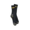 Lot De 3 Paires De Chaussettes De Travail Caterpillar C-123, Noir